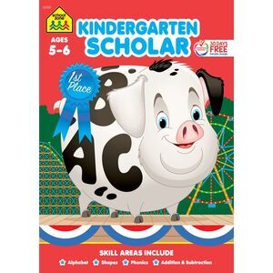 School Zone Kindergarten Scholar Workbook -- School Zone